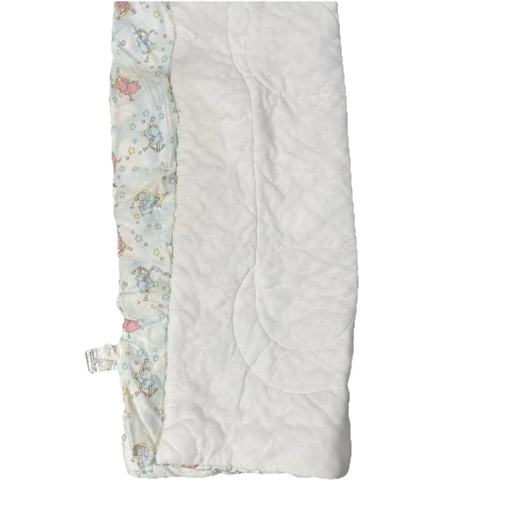 Vintage Baby Crib Quilt Blanket Baby‎ Animals 33x42